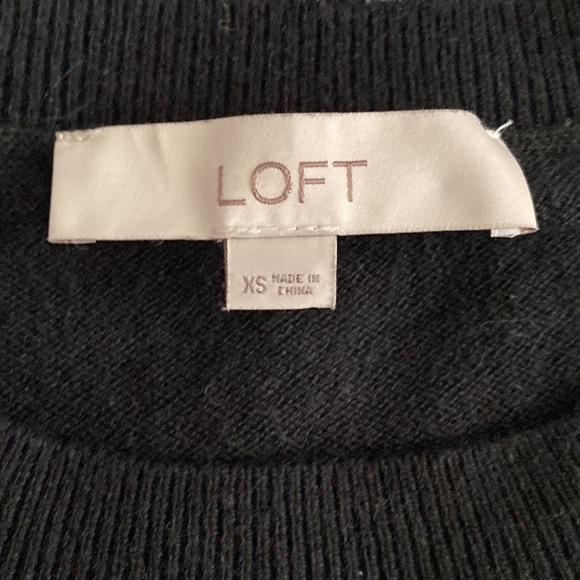 LOFT Daschund embroidered Crew neck sweater - Picture 6 of 6